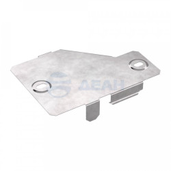                         Крышка переходника правого Стандарт 100х50 (PR16.10887) (Промрукав) 
						