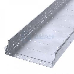                         Лоток перфорированный Профи INOX (AISI 316) 400х100x6000 (2,0 мм) (12 м/уп) (PR16.13481)  (Промрукав) 
						