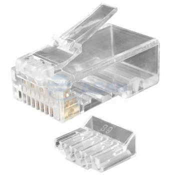 PLUG-8P8C-UV-C6-100 Hyperline Разъем