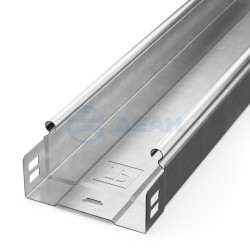                         Лоток неперфорированный Стандарт INOX (AISI 304) 100х50х3000 (0,8 мм) (3 м/уп) (PR16.2282) (Промрукав)
						