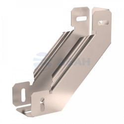                         Угол вертикальный внутренний 90 градусов Стандарт INOX (AISI 409) 50х50 (PR16.3373)  (Промрукав) 
						