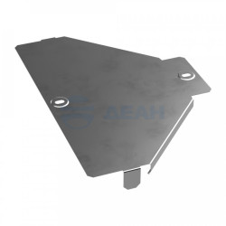                         Крышка переходника симметричного Стандарт INOX (AISI 304) 300х100 (PR16.5972)  (Промрукав) 
						