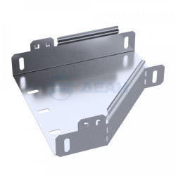                         Переходник левый Стандарт INOX (AISI 316) 200х100х50 (PR16.5531)  (Промрукав) 
						