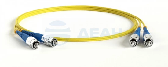 FC-D2-9-FC/UR-FC/UR-H-50M-LSZH-YL Hyperline Патч-корд
