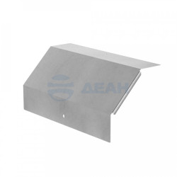                         Крышка угла верт. внешнего 90 градусов Профи INOX (AISI 304) 500х50 (1,0 мм) (PR16.16718) (Промрукав) 
						