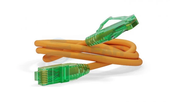 PC-LPM-UTP-RJ45-RJ45-C6a-1M-LSZH-OR Hyperline Патч-корд