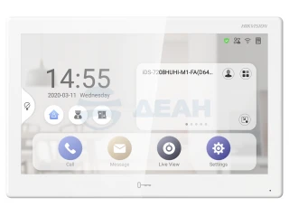 IP видеодомофон DS-KH9510-WTE1(B) (HikVision)