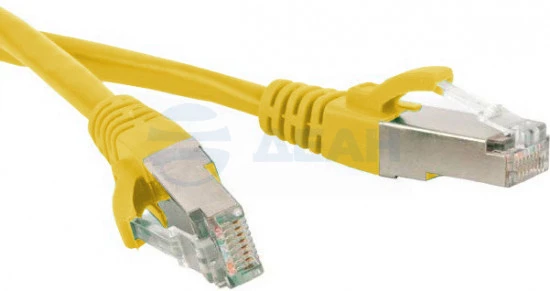PC-LPM-SFTP-RJ45-RJ45-C6-1M-LSZH-YL Hyperline Патч-корд