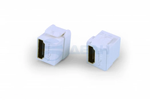 KJ1-HDMI-AS18-WH Hyperline Вставка Keystone Jack