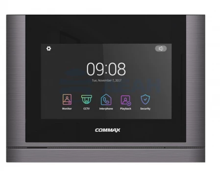 CDV-1024MA/VZ (темное серебро Black Smog) COMMAX Видеодомофон