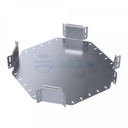                         Ответвитель Х-образный Стандарт INOX (AISI 316) 300х100 (PR16.3213) (Промрукав)
						