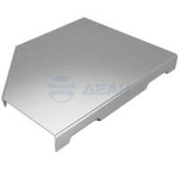                         Крышка переходника левого 150/100х0,7 мм (584-002) (ПожТехКабель)
						