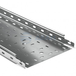                         Лоток перфорированный 400x50x3000x1,0 мм (531-046)  (ПожТехКабель) 
						