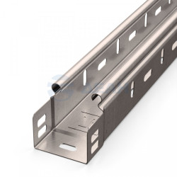                         Лоток перфорированный Стандарт INOX (AISI 409) 50х50х3000 (0,7 мм) (36 м/уп) (PR16.2428)  (Промрукав) 
						
