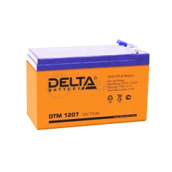 Аккумулятор DTM 1207 (АКБ 12-7) Delta