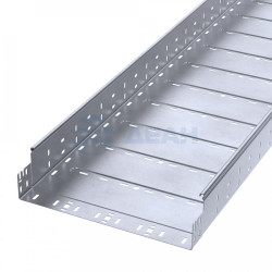                         Лоток перфорированный Профи INOX (AISI 316) 400х100x6000 (1,0 мм) (12 м/уп) (PR16.13523)  (Промрукав) 
						