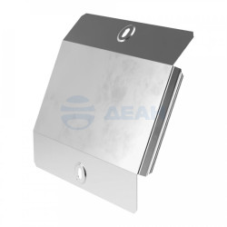                         Крышка угла вертикального внешнего 90 градусов Стандарт INOX (AISI 304) 200 (PR16.3012) (Промрукав)
						