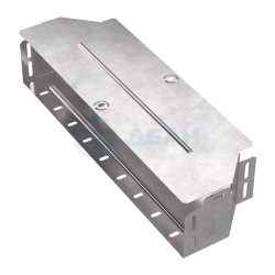                         Переходник симметричный с крышкой Стандарт 500х400х100(PR16.0669)  (Промрукав) 
						