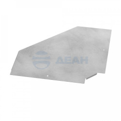                         Крышка угла горизонтального 90 градусов Профи INOX (AISI 304) 600 (1,0 мм) (PR16.16915) (Промрукав) 
						