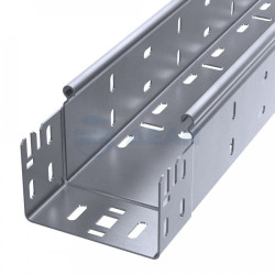                         Лоток перфорированный Профи INOX (AISI 316) 100х80x6000 (1,5 мм) (12 м/уп) (PR16.13597)  (Промрукав) 
						