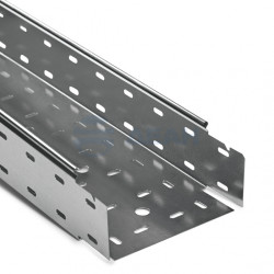                         Лоток перфорированный 300x80x3000x0,7 мм (535-024)  (ПожТехКабель) 
						