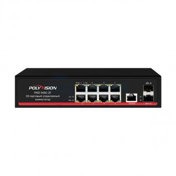 PND-M8G-2F Polyvision Коммутатор управляемый