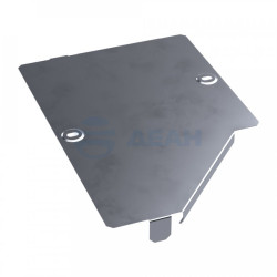                         Крышка переходника левого Стандарт INOX (AISI 316) 300х200 (PR16.5581)  (Промрукав) 
						