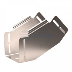                         Угол вертикальный внутренний 45 градусов Стандарт INOX (AISI 409) 100х100 (PR16.3316)  (Промрукав) 
						