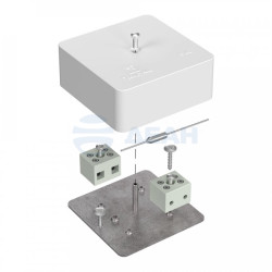                         Коробка огнест.для кабель-канала Е15-Е60 (латунь) с терм.75х75х30 (40-0450-FR6.0-4-П-Е60)  (Промрукав) 
						