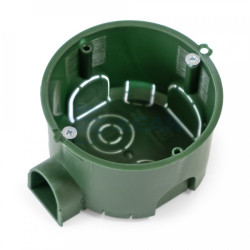                         Коробка установочная 80-0560С безгалогенная (HF) 68х45 с саморезами (200шт/кор) (80-0560С) (Промрукав) 
						