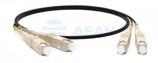FC-D2-50-SC/PR-SC/PR-H-30M-LSZH-BK Hyperline Патч-корд