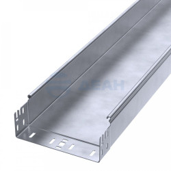                         Лоток неперфорированный Профи INOX (AISI 316) 200х80x6000 (1,0 мм) (12 м/уп) (PR16.13687)  (Промрукав) 
						