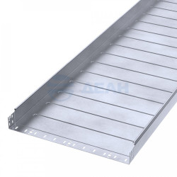                         Лоток неперфорированный Профи INOX (AISI 316) 600х80x3000 (1,0 мм) (6 м/уп) (PR16.13678)  (Промрукав) 
						