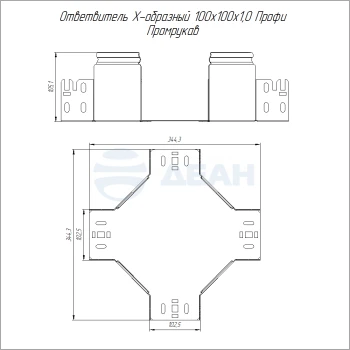 00-00129007-1 Ответвитель Х-образный (PR16.14514).jpg