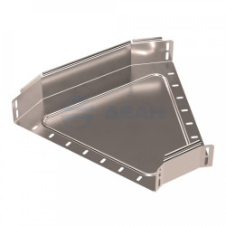                         Угол горизонтальный 45 градусов Стандарт INOX (AISI 409) 400х80 (PR16.3477)  (Промрукав) 
						