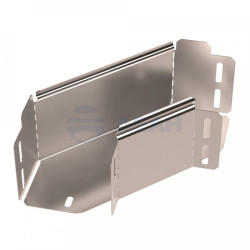                         Угол горизонтальный 90 градусов Стандарт INOX (AISI 409) 100х100 (PR16.3556)  (Промрукав) 
						