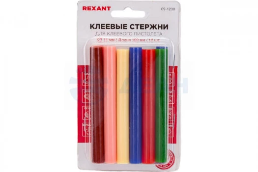 09-1230 REXANT Стержни клеевые