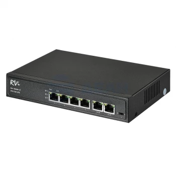 RVi-1NS04F-2T RVi Коммутатор неуправляемый с PoE