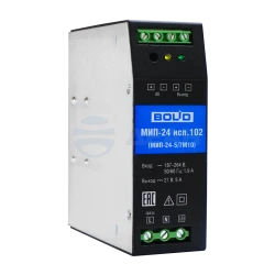 Источник питания резервированный МИП-24 исп.102 (МИП-24-5/7М10) (БОЛИД)