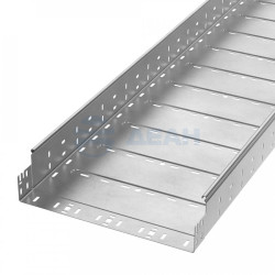                         Лоток перфорированный Профи INOX (AISI 304) 400х100x6000 (1,0 мм) (12 м/уп) (PR16.13355)  (Промрукав) 
						