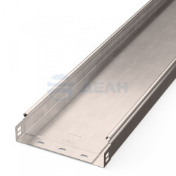                         Лоток неперфорированный Стандарт INOX (AISI 409) 200х50х3000 (0,8 мм)(12 м/уп) (PR16.2395)  (Промрукав) 
						